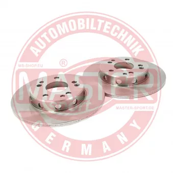 Jeu de 2 disques de frein avant MASTER-SPORT GERMANY OEM 1244211312