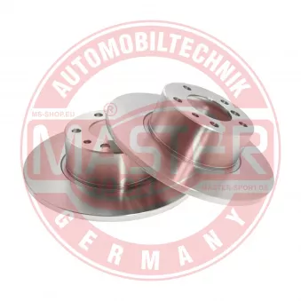 Jeu de 2 disques de frein avant MASTER-SPORT GERMANY OEM 34111158042