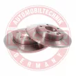 MASTER-SPORT GERMANY 24011201441-SET-MS - Jeu de 2 disques de frein avant