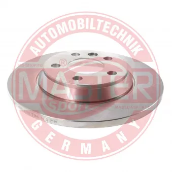 Jeu de 2 disques de frein arrière MASTER-SPORT GERMANY OEM 7D0615601C