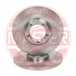 MASTER-SPORT GERMANY 24011401031-SET-MS - Jeu de 2 disques de frein avant