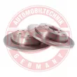 MASTER-SPORT GERMANY 24011401141-SET-MS - Jeu de 2 disques de frein arrière