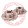 MASTER-SPORT GERMANY 24011601331-SET-MS - Jeu de 2 disques de frein avant