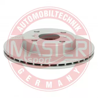 Jeu de 2 disques de frein avant MASTER-SPORT GERMANY OEM 4351252020