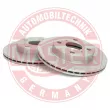 MASTER-SPORT GERMANY 24011801311-SET-MS - Jeu de 2 disques de frein avant