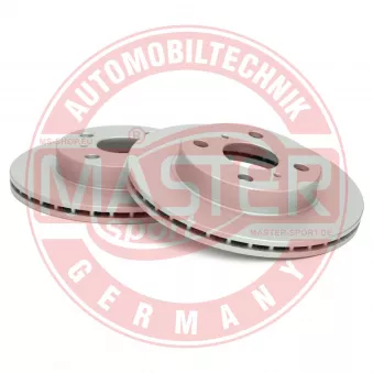 Jeu de 2 disques de frein avant MASTER-SPORT GERMANY OEM 4351252020