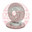 MASTER-SPORT GERMANY 24011801311-SET-MS - Jeu de 2 disques de frein avant
