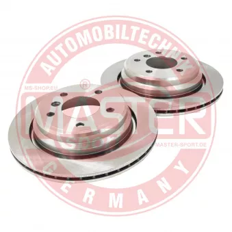Jeu de 2 disques de frein arrière MASTER-SPORT GERMANY OEM 34211164840