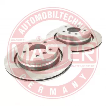 Disque de frein arrière droit MASTER-SPORT GERMANY OEM 34212227178