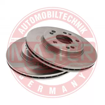 Jeu de 2 disques de frein avant MASTER-SPORT GERMANY OEM 1244212312