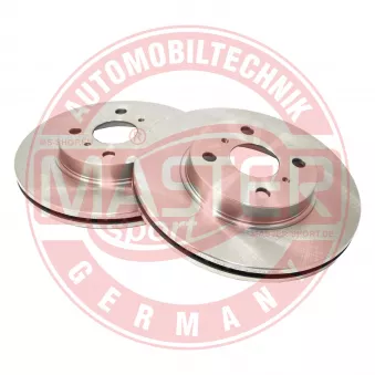 Jeu de 2 disques de frein avant MASTER-SPORT GERMANY OEM 4351212550