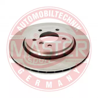 Jeu de 2 disques de frein arrière MASTER-SPORT GERMANY OEM 34201166073