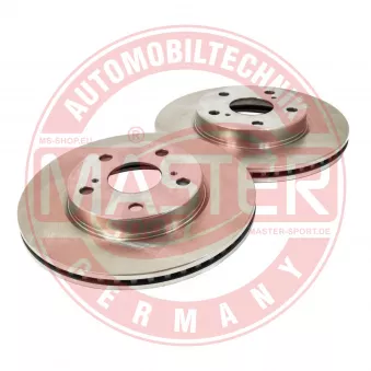 Jeu de 2 disques de frein avant MASTER-SPORT GERMANY OEM 4351212670