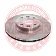 MASTER-SPORT GERMANY 24012202891PR-PCS-MS - Jeu de 2 disques de frein avant