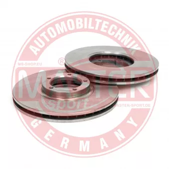 Jeu de 2 disques de frein avant MASTER-SPORT GERMANY OEM 5025611