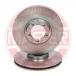 MASTER-SPORT GERMANY 24012401231-SET-MS - Jeu de 2 disques de frein avant