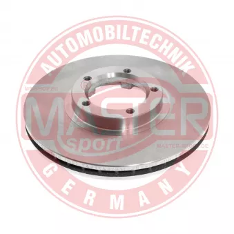 Jeu de 2 disques de frein avant MASTER-SPORT GERMANY OEM 5025610