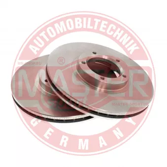 Jeu de 2 disques de frein avant MASTER-SPORT GERMANY OEM 5025610