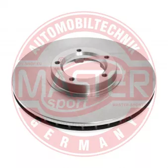 Jeu de 2 disques de frein avant MASTER-SPORT GERMANY OEM 5025611