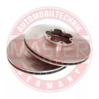 Jeu de 2 disques de frein avant MASTER-SPORT GERMANY OEM 1C1J1125A2D