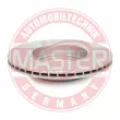 MASTER-SPORT GERMANY 24012401771-PCS-MS - Jeu de 2 disques de frein arrière