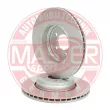 MASTER-SPORT GERMANY 24012401771-SET-MS - Jeu de 2 disques de frein arrière