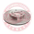 MASTER-SPORT GERMANY 24012501141-PCS-MS - Jeu de 2 disques de frein avant