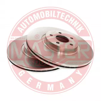 Jeu de 2 disques de frein avant MASTER-SPORT GERMANY OEM 3M512C375CE