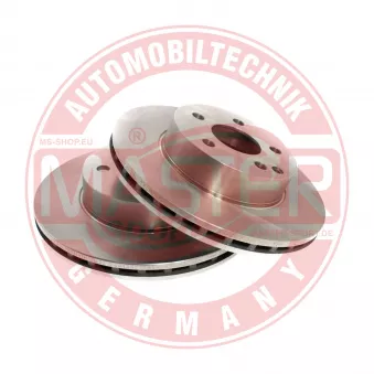 Jeu de 2 disques de frein avant MASTER-SPORT GERMANY OEM A2044210012