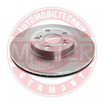 Jeu de 2 disques de frein avant MASTER-SPORT GERMANY OEM 4351205040
