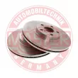 MASTER-SPORT GERMANY 24012601391-SET-MS - Jeu de 2 disques de frein avant