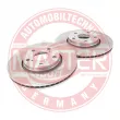 MASTER-SPORT GERMANY 24012601561-SET-MS - Jeu de 2 disques de frein avant