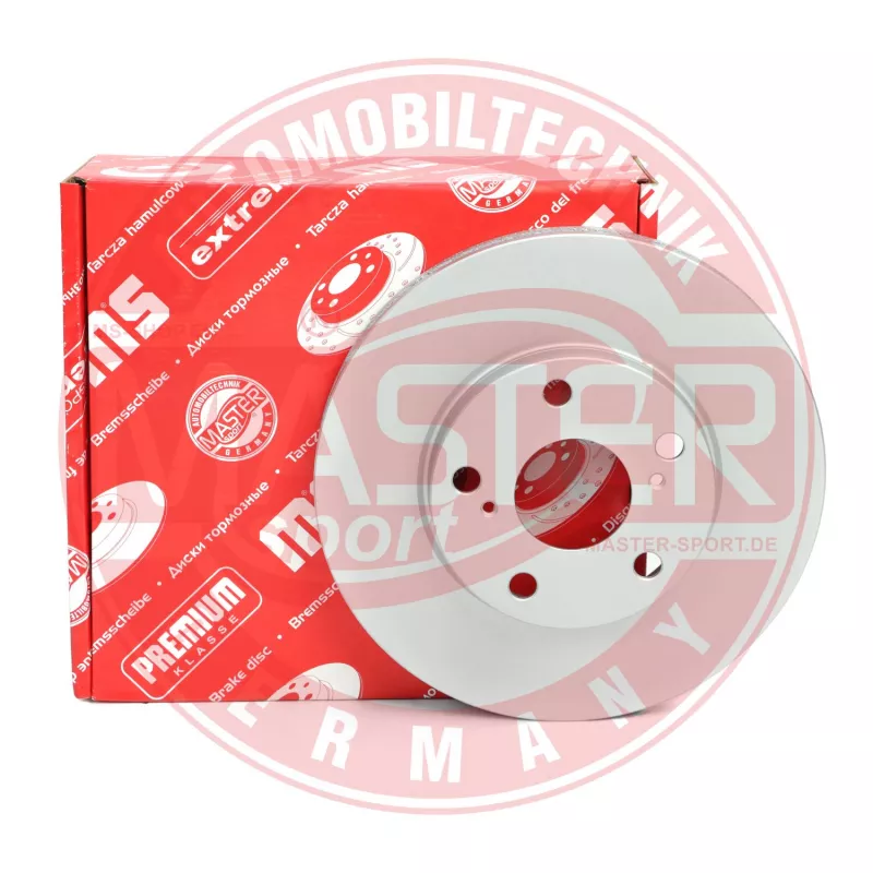 Jeu de 2 disques de frein avant MASTER-SPORT GERMANY 24012601841-PCS-MS - Visuel 2