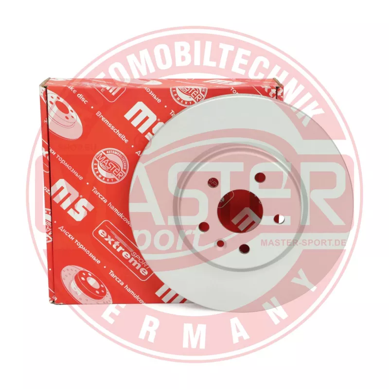 Jeu de 2 disques de frein arrière MASTER-SPORT GERMANY 24012601881-PCS-MS - Visuel 2