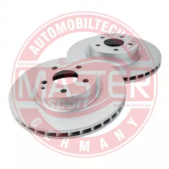 Jeu de 2 disques de frein avant MASTER-SPORT GERMANY OEM A2114210912