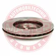 MASTER-SPORT GERMANY 24012801561-PCS-MS - Jeu de 2 disques de frein avant