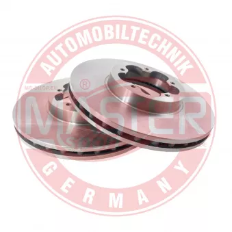 Jeu de 2 disques de frein avant MASTER-SPORT GERMANY OEM 6C111125A1B