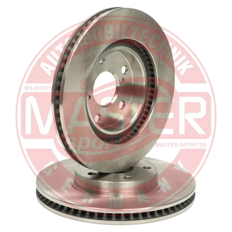 Jeu de 2 disques de frein avant MASTER-SPORT GERMANY 24012801591-SET-MS - Visuel 1