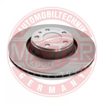 Jeu de 2 disques de frein arrière MASTER-SPORT GERMANY [24013001751-PCS-MS]