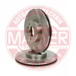 MASTER-SPORT GERMANY 24013002001-SET-MS - Jeu de 2 disques de frein avant