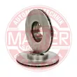 MASTER-SPORT GERMANY 24013002001-SET-MS - Jeu de 2 disques de frein avant