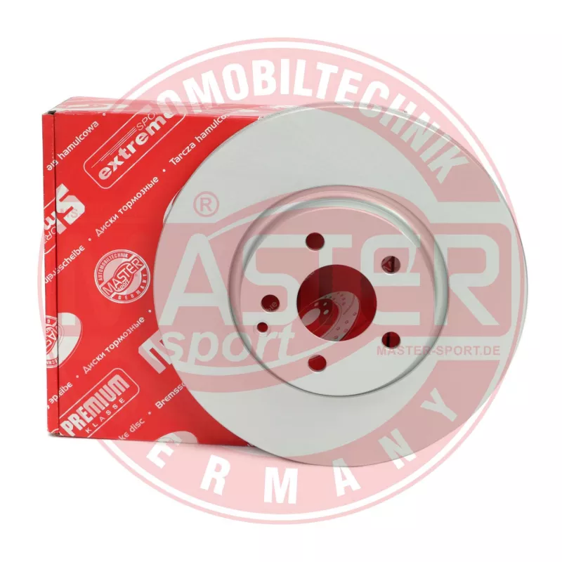 Jeu de 2 disques de frein avant MASTER-SPORT GERMANY 24013201011-PCS-MS - Visuel 2