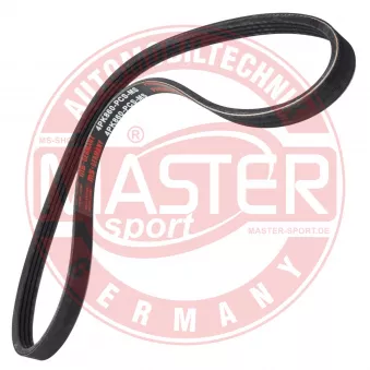 Courroie trapézoïdale à nervures MASTER-SPORT GERMANY OEM 128025