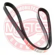 MASTER-SPORT GERMANY 4PK970-PCS-MS - Courroie trapézoïdale à nervures