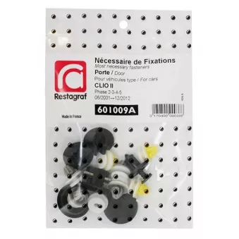 Kit de clip de fixation, carrosserie RESTAGRAF 601009A