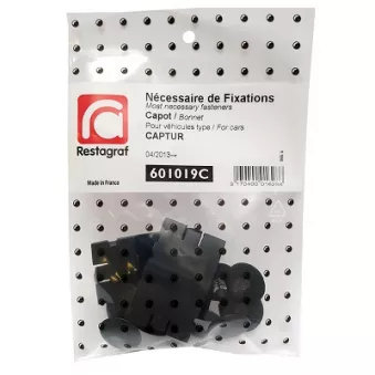 Kit de clip de fixation, carrosserie RESTAGRAF 601019C