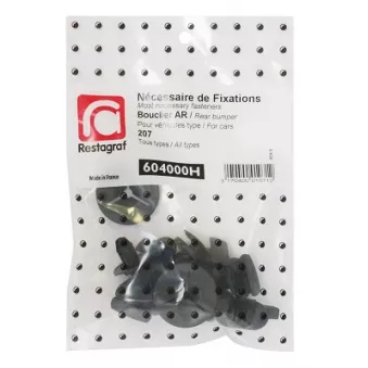 Kit de clip de fixation, carrosserie RESTAGRAF 604000H pour PEUGEOT 3008 1.6 HDI - 109cv