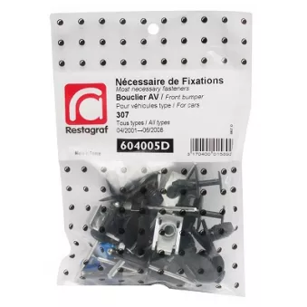 RESTAGRAF 604005D - Kit de clip de fixation, carrosserie