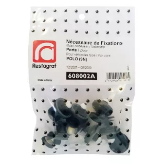 RESTAGRAF 608002A - Kit de clip de fixation, carrosserie