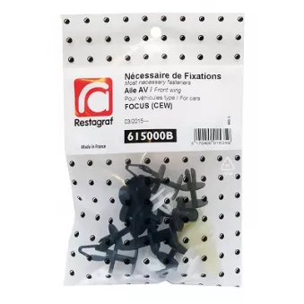 Kit de clip de fixation, carrosserie RESTAGRAF 615000B pour CITROEN XSARA 1.5 TDCi - 120cv